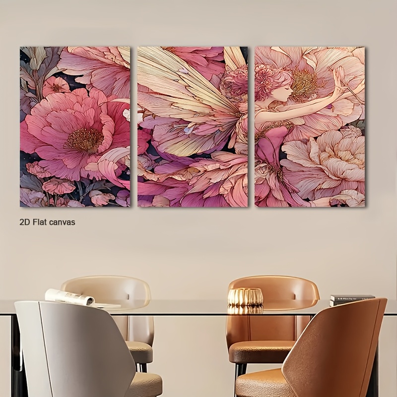 Canvas Wrap Ready - لوحات قماشية بدون إطار 3 قطع