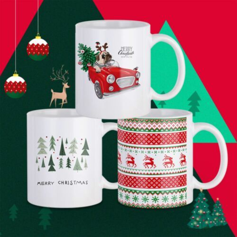 أكواب HTVRONT للطباعة بالتسامي - مراجعة Sublimation Mug White وسعره