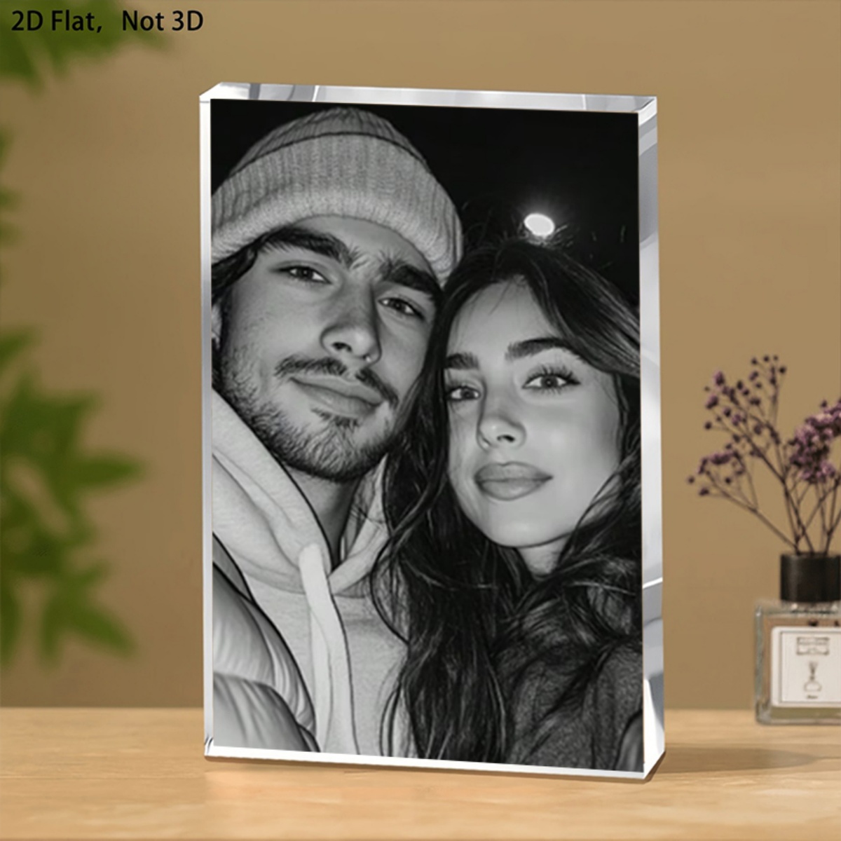 زينة مكتبية من الأكريليك قابلة - مراجعة Photo Acrylic Block وسعره