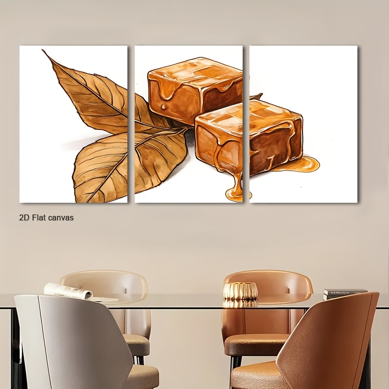 لوحة قماشية بدون إطار 3 قطع -  - مراجعة Canvas Wrap Ready وسعره