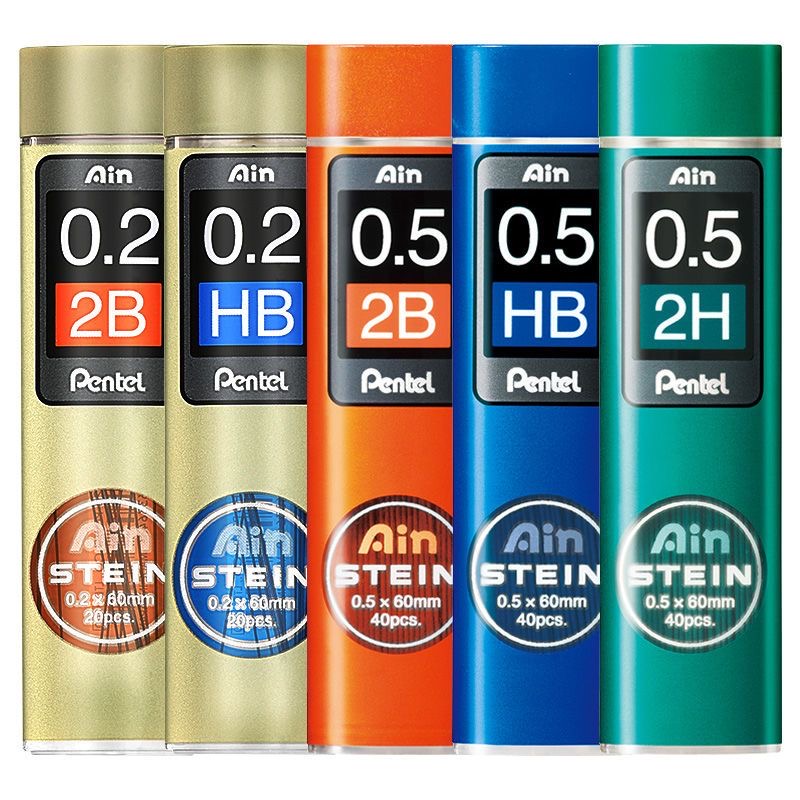 1 قطعة Pentel Ain STEIN 0.2/0. - مراجعة Pentel Pen Energel وسعره
