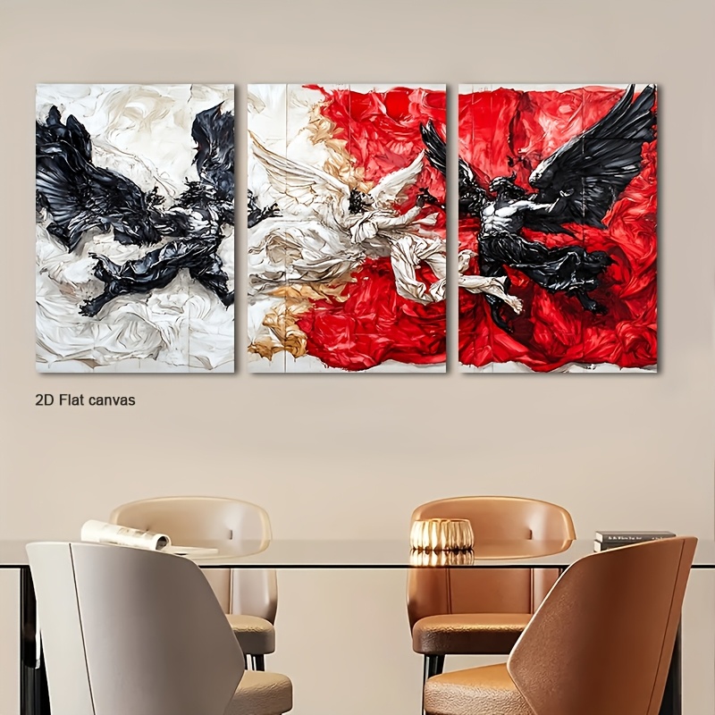 لوحة فنية جدارية ثلاثية الأجزا - مراجعة Canvas Wrap Ready وسعره